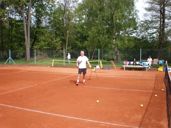 Tenisový trénink 
