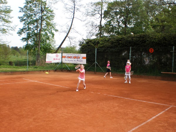 Tenisový trénink 